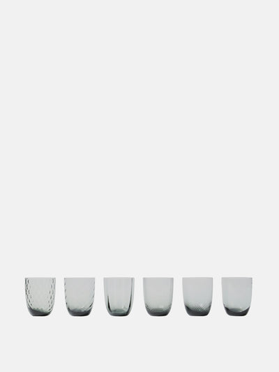 NasonMoretti Idra glasses (set of 6) at Collagerie
