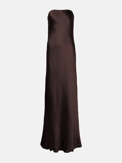 Norma Kamali Strapless maxi dress at Collagerie