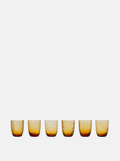 NasonMoretti Idra glasses (set of 6) at Collagerie