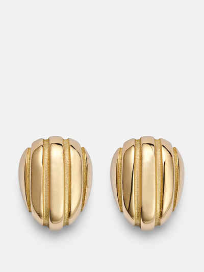 Pamela Zamore Eos 18kt gold earrings at Collagerie