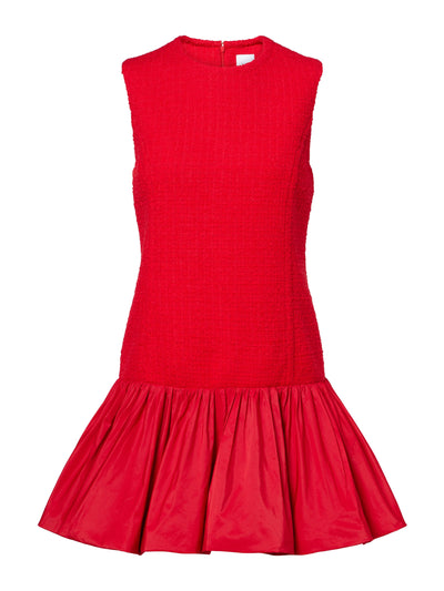 Patou Tweed and faille minidress at Collagerie