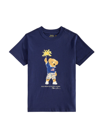 Polo Ralph Lauren Kids Printed cotton T-shirt at Collagerie