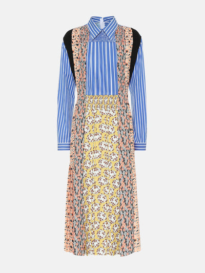 Prada Multicolour print shirt dress at Collagerie