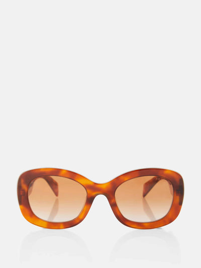 Prada Logo oversized sunglasses at Collagerie