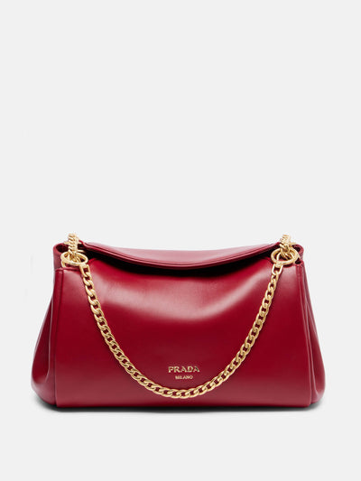 Prada Tumulte Small leather shoulder bag at Collagerie