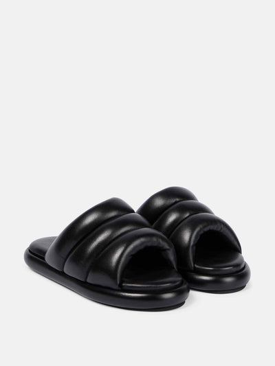 Proenza Schouler Padded leather slides at Collagerie