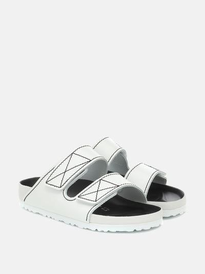Proenza Schouler X Birkenstock Leather slides at Collagerie