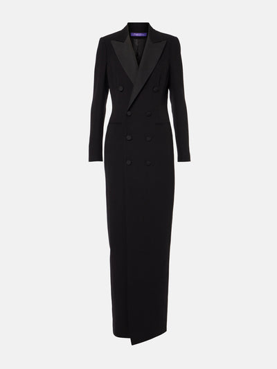 Ralph Lauren Kristian silk cady gown at Collagerie