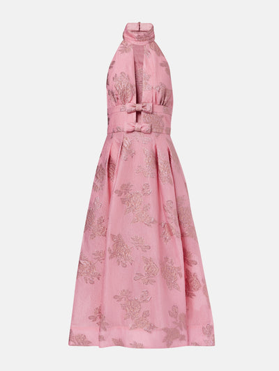 Rebecca Vallance Benette brocade cocktail dress at Collagerie