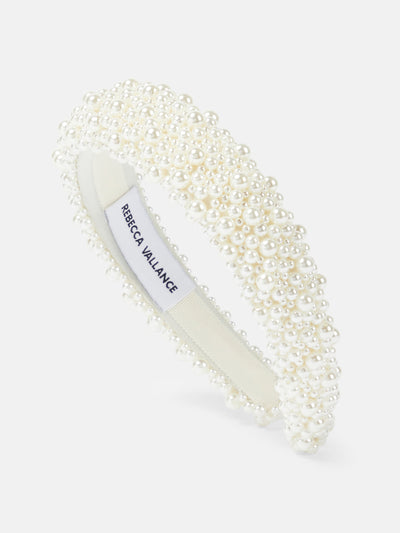 Rebecca Vallance Pearla embellished headband at Collagerie