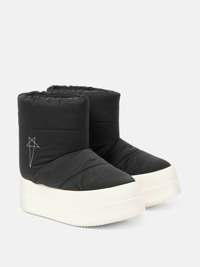 Rick Owens DRKSHDW Mega Bumper lunar boots at Collagerie