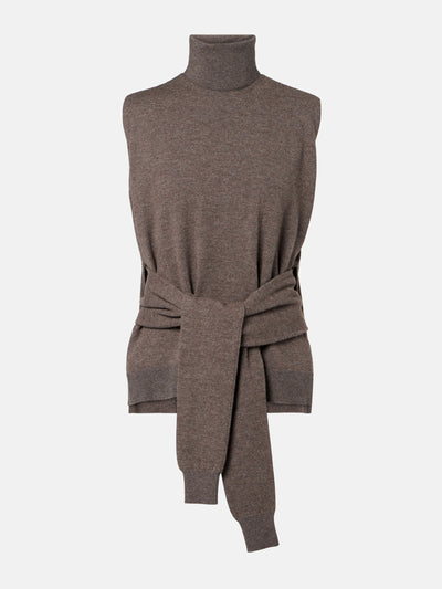 Róhe Layered wool and cashmere-blend top at Collagerie
