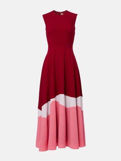Roksanda Gradient crêpe cocktail dress at Collagerie