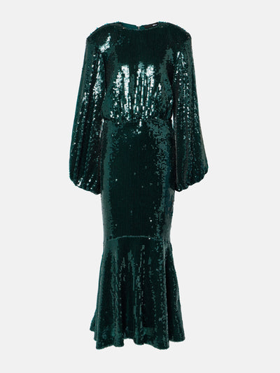 Rotate Sequined maxi dress at Collagerie