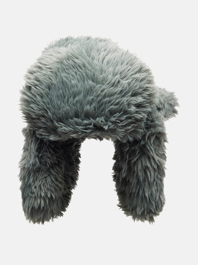 Ruslan Baginskiy Faux fur hat at Collagerie
