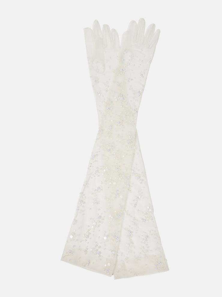 Bridal tulle gloves Accessories Safiyaa    - Collagerie