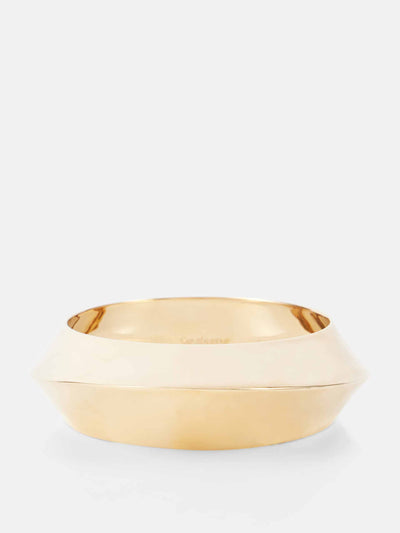 Saint Laurent Asymmetric bangle at Collagerie