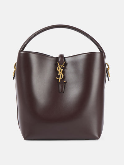 Saint Laurent Le 37 leather bucket bag at Collagerie