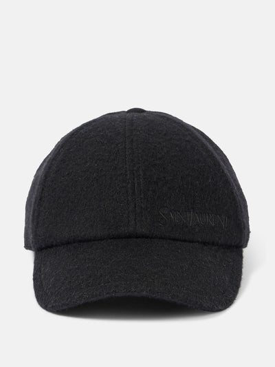 Saint Laurent Cashmere hat at Collagerie