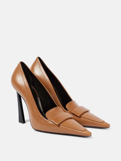 Saint Laurent D'Orsay 110 leather pumps at Collagerie