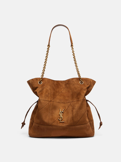 Saint Laurent Jamie Shopping suede tote bag at Collagerie