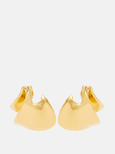 Saint Laurent Oversize earrings at Collagerie