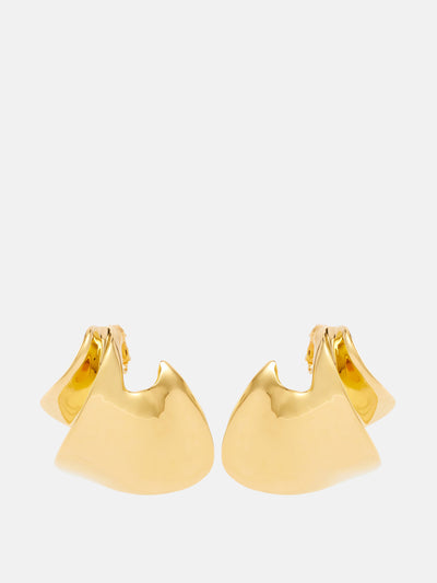 Saint Laurent Oversize earrings at Collagerie