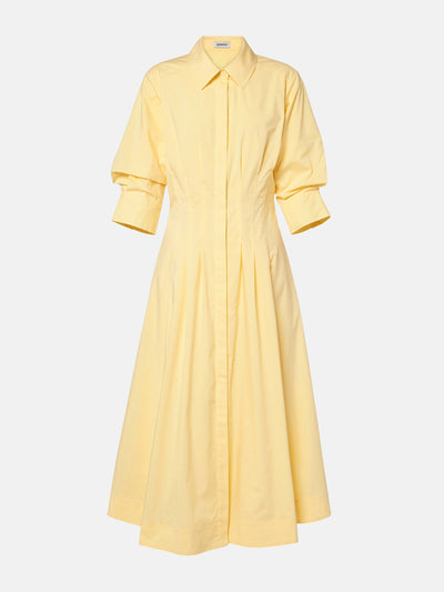 Simkhai Jazz cotton-blend poplin midi dress at Collagerie