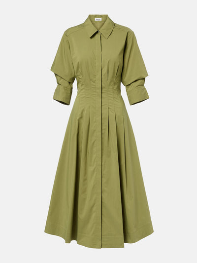 Simkhai Jazz cotton-blend poplin shirt dress at Collagerie