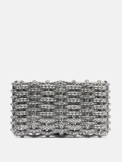 Simkhai Morgan embellished clutch at Collagerie