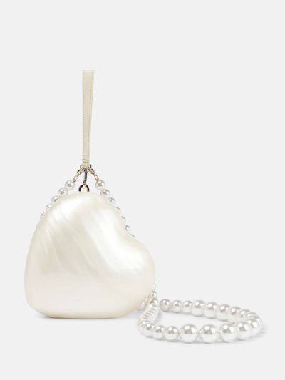 Simone Rocha Embellished faux-pearl clutch at Collagerie