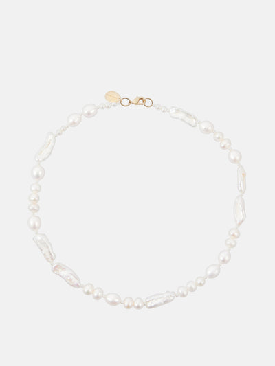 Simone Rocha Legato pearls and faux pearl necklace at Collagerie