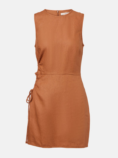 Sir D'Orsay linen mini dress at Collagerie