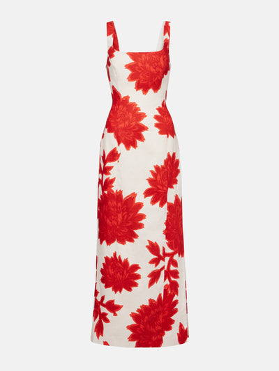 Sir Floral linen maxi dress at Collagerie