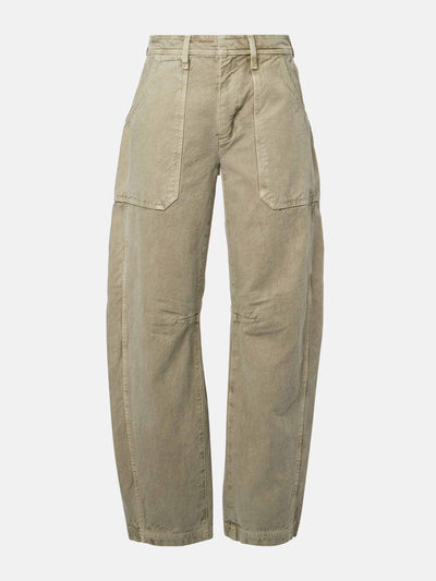 Slvrlake Rookie cotton barrel-leg cargo pants at Collagerie