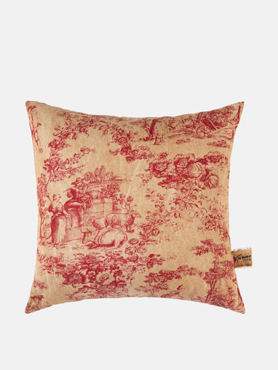 The House of Lyria Argia jacquard cushion at Collagerie