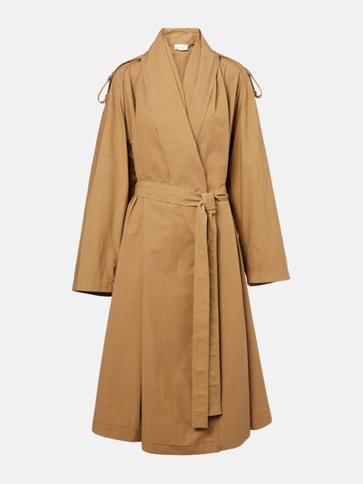 The Row Pami cotton trench coat at Collagerie