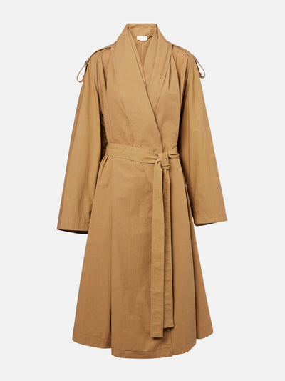 The Row Pami cotton trench coat at Collagerie