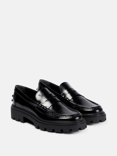 Tod's Leather loafers at Collagerie