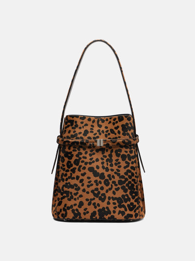 Totême Day Medium calf hair tote bag at Collagerie