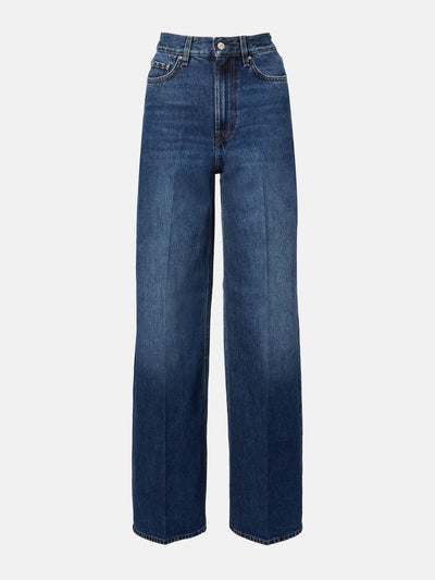 Totême High-rise wide-leg jeans at Collagerie