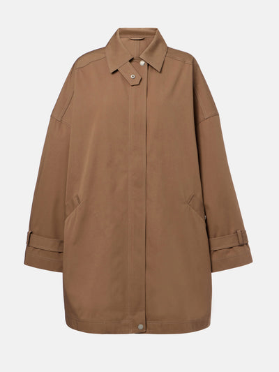 Totême Oversized cotton jacket at Collagerie