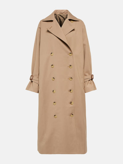 Totême Signature cotton-blend trench coat at Collagerie