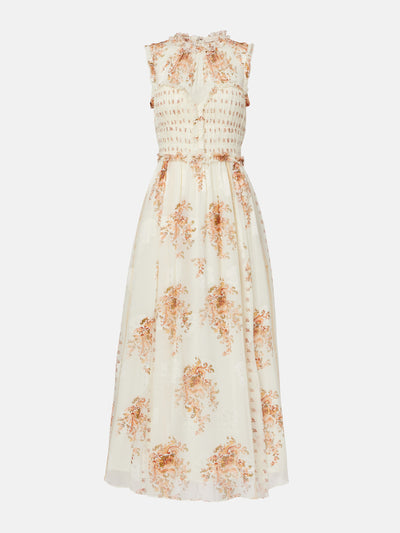 Ulla Johnson Kasia floral silk-blend maxi dress at Collagerie