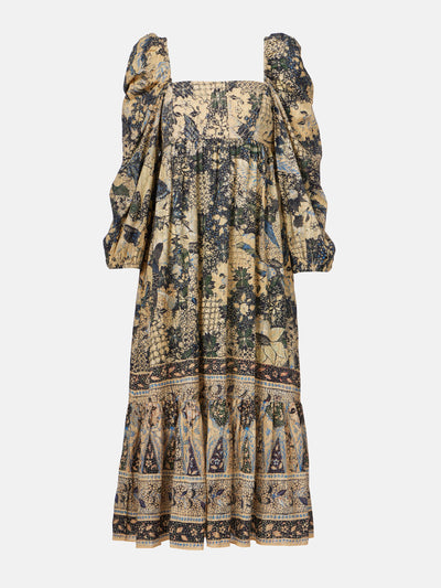 Ulla Johnson Natilda gathered cotton-blend maxi dress at Collagerie