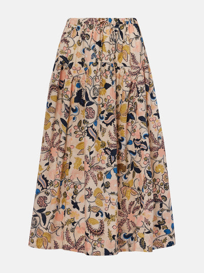 Ulla Johnson Rosen floral cotton maxi skirt at Collagerie
