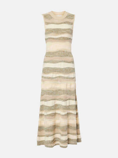 Ulla Johnson Gaia cotton-blend midi dress at Collagerie