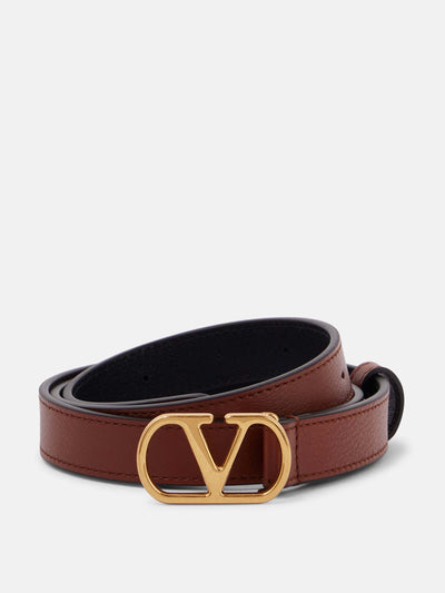 Valentino Garavani VLogo Signature leather belt at Collagerie