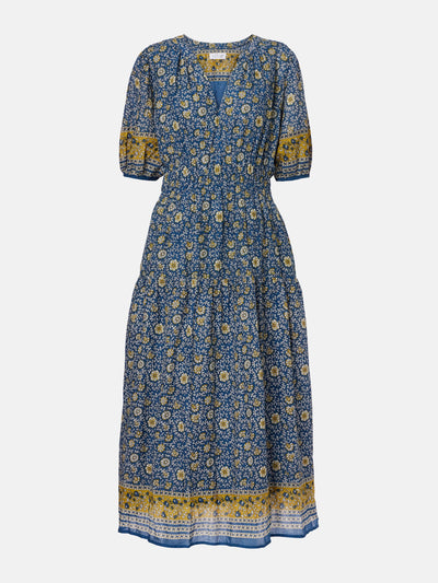 Velvet Natalia floral cotton maxi dress at Collagerie