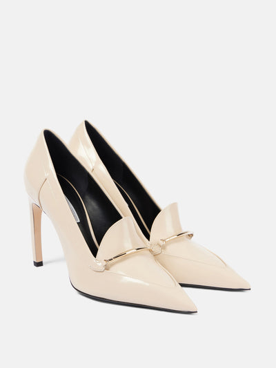 Victoria Beckham Leather loafer pumps at Collagerie